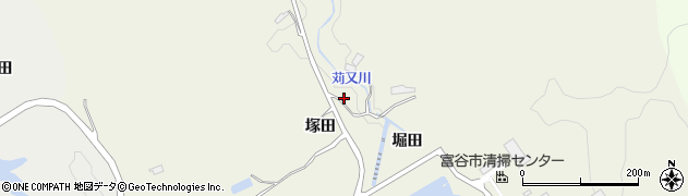 宮城県富谷市石積塚田21周辺の地図