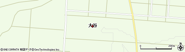 山形県朝日町（西村山郡）大谷周辺の地図