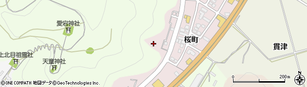 山形県天童市桜町7周辺の地図
