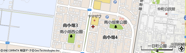 うさちゃんクリーニング　ヤマザワ天童西店周辺の地図