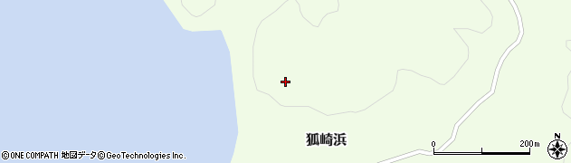 宮城県石巻市狐崎浜（真黒）周辺の地図
