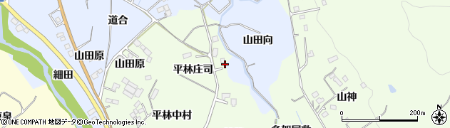 宮城県仙台市泉区根白石（館蔭）周辺の地図