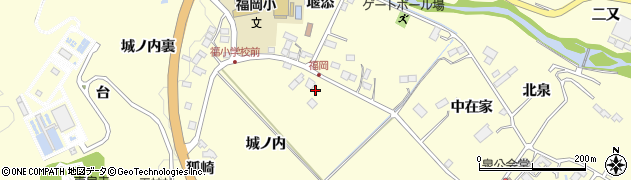 宮城県仙台市泉区福岡馬場周辺の地図