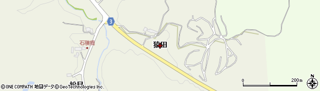 宮城県富谷市石積（猿田）周辺の地図