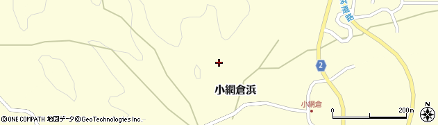宮城県石巻市小網倉浜（戸根窪山）周辺の地図
