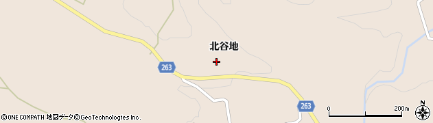 宮城県仙台市青葉区大倉（北谷地）周辺の地図