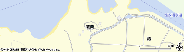 宮城県東松島市宮戸茗荷周辺の地図