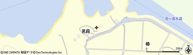 宮城県東松島市宮戸茗荷2周辺の地図