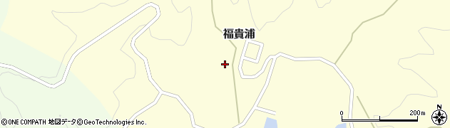 宮城県石巻市福貴浦（大入）周辺の地図