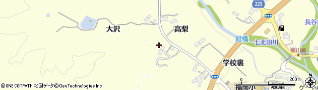 宮城県仙台市泉区福岡（大沢）周辺の地図