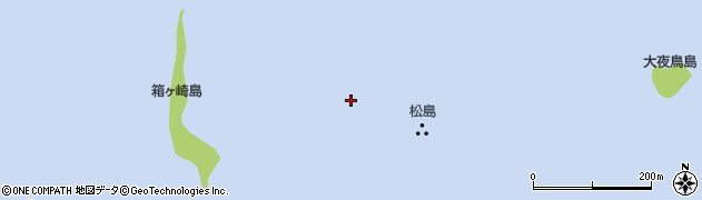 松島湾周辺の地図