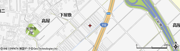 武田バラ園周辺の地図