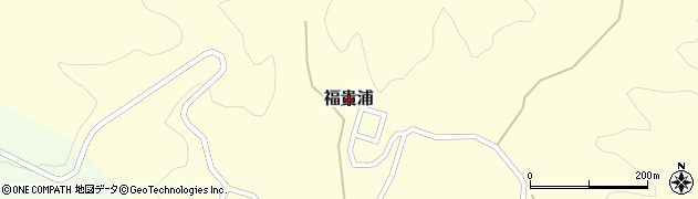 宮城県石巻市福貴浦周辺の地図