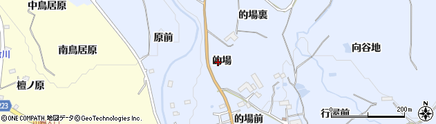 宮城県仙台市泉区朴沢（的場）周辺の地図