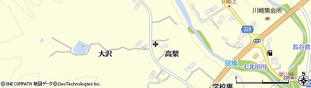 宮城県仙台市泉区福岡高梨17周辺の地図