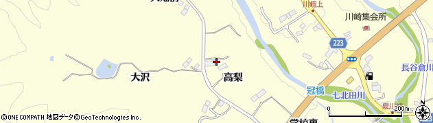 宮城県仙台市泉区福岡高梨14周辺の地図