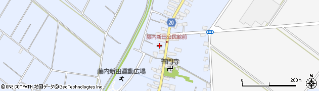 山形県天童市藤内新田43周辺の地図