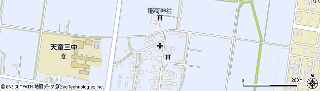 山形県天童市矢野目1490周辺の地図