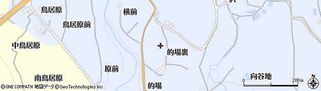 宮城県仙台市泉区朴沢（的場裏）周辺の地図