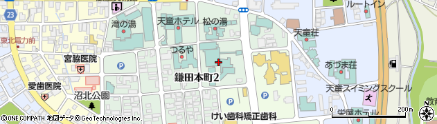 山形牛焼肉専門店 舞鶴牧場周辺の地図