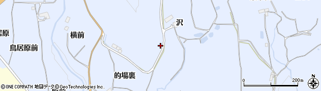 宮城県仙台市泉区朴沢（沢）周辺の地図