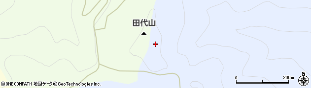 田代山周辺の地図