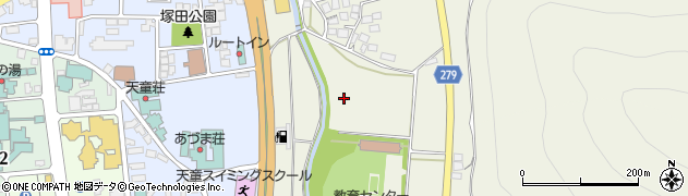 倉津川周辺の地図