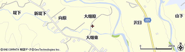 宮城県仙台市泉区福岡（大畑原）周辺の地図