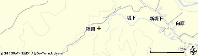 宮城県仙台市泉区福岡（銅谷）周辺の地図