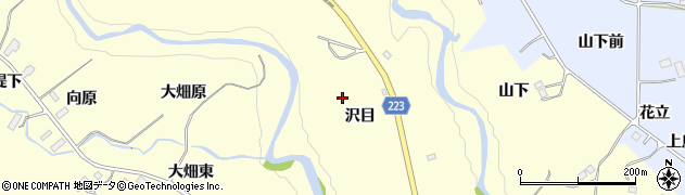 宮城県仙台市泉区福岡沢目周辺の地図
