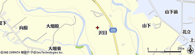 宮城県仙台市泉区福岡（沢目）周辺の地図