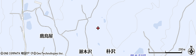 宮城県仙台市泉区朴沢（鷹繋）周辺の地図
