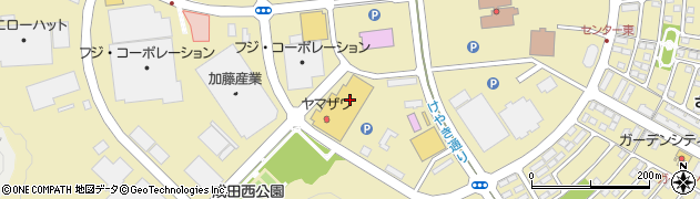 うさちゃんクリーニング　ヤマザワ富谷・成田店周辺の地図