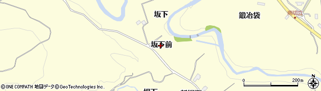 宮城県仙台市泉区福岡（坂下前）周辺の地図