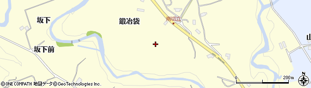 宮城県仙台市泉区福岡鍛冶袋周辺の地図