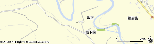 宮城県仙台市泉区福岡坂下周辺の地図