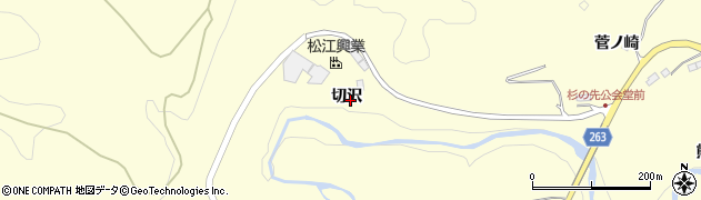 宮城県仙台市泉区福岡（切沢）周辺の地図