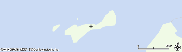 宮城県石巻市竹浜（桂島）周辺の地図