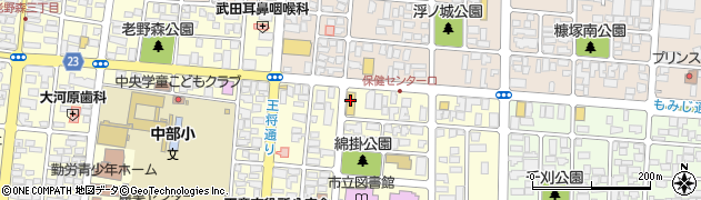 株式会社吉運堂天童店周辺の地図
