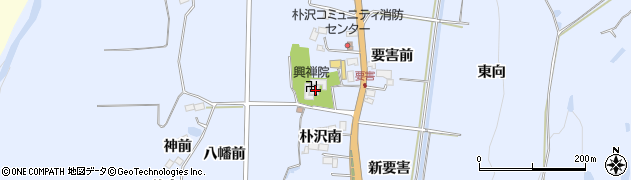 宮城県仙台市泉区朴沢南61周辺の地図