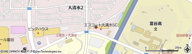十割そば会 武蔵亭 富谷町本店周辺の地図