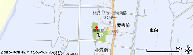 宮城県仙台市泉区朴沢（南）周辺の地図