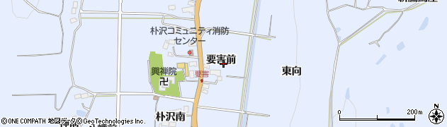宮城県仙台市泉区朴沢（要害前）周辺の地図