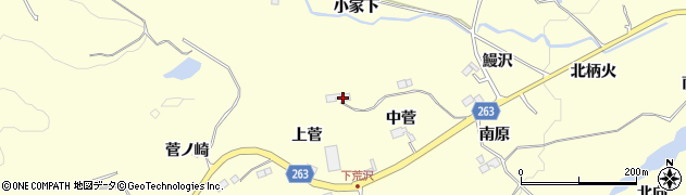 宮城県仙台市泉区福岡（上菅）周辺の地図