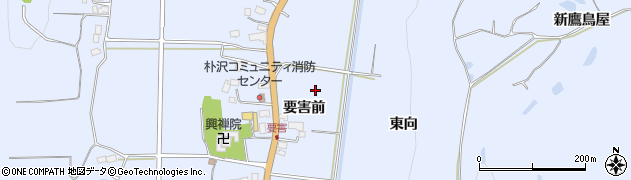 宮城県仙台市泉区朴沢周辺の地図