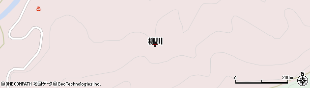 山形県大江町（西村山郡）柳川（柳川）周辺の地図