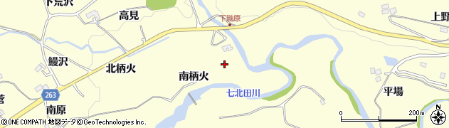 宮城県仙台市泉区福岡（南柄火）周辺の地図