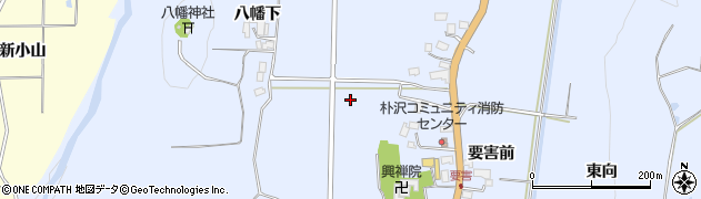 宮城県仙台市泉区朴沢（八幡前）周辺の地図