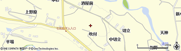 宮城県仙台市泉区福岡（吹付）周辺の地図