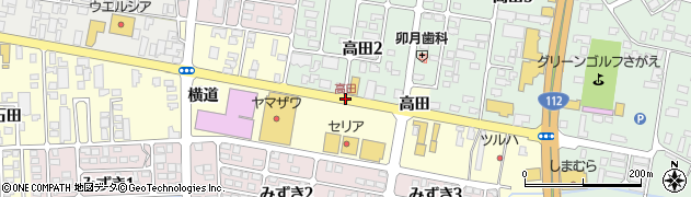 高田周辺の地図